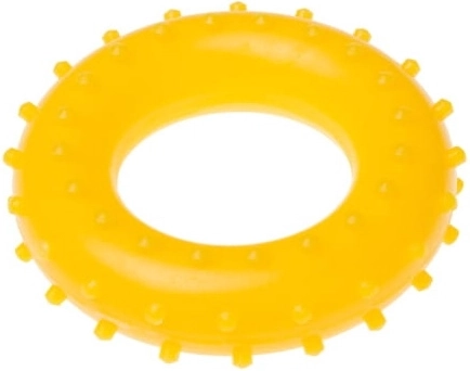 Fizjo rehabilitačný masážny disk s hrotmi žltý 7,2 cm