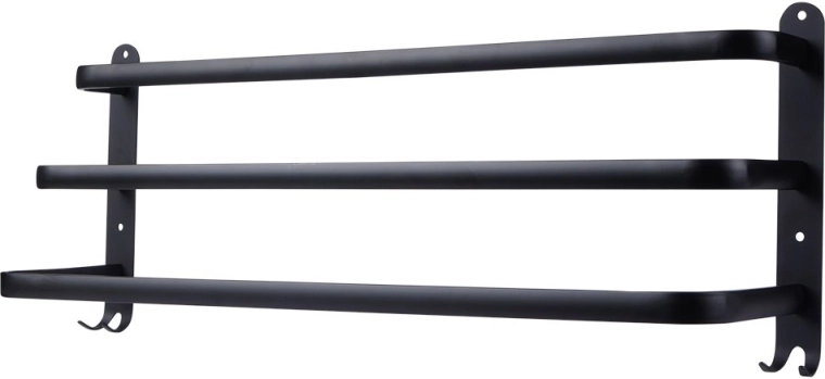 Odolný hliník v matnej čiernej úprave