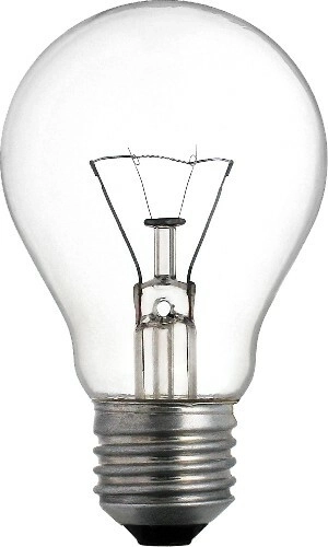 Žiarovka E27 100 W 240 V číra TES-LAMP