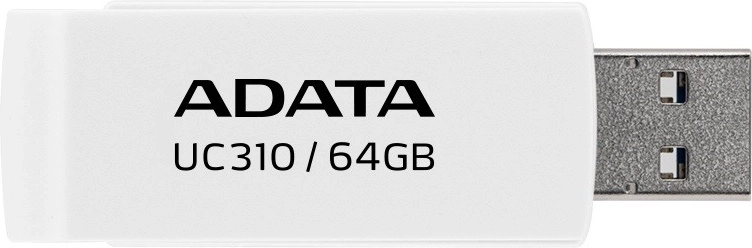 USB flash disk ADATA UC310 64 GB USB 3.2, biely