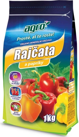 Organicko-minerálne hnojivo na paradajky a papriky 1 kg