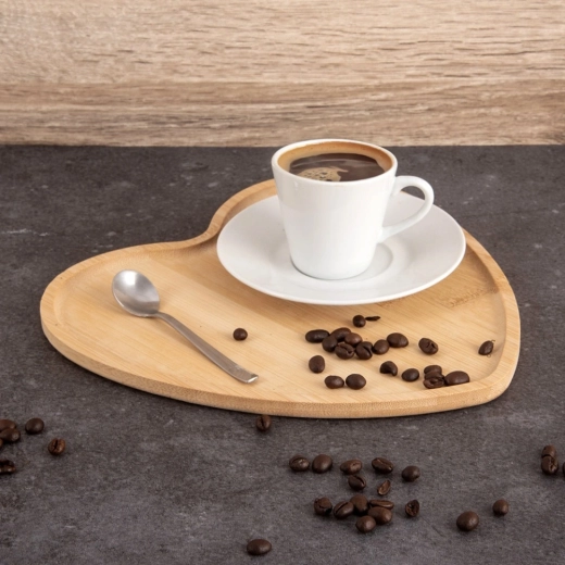 Dekoratívny srdcový tvar na efektné servírovanie