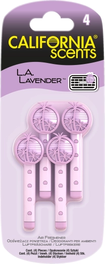 Vôňa do auta na ventilačnú mriežku L.A. Lavender – CALIFORNIA SCENTS