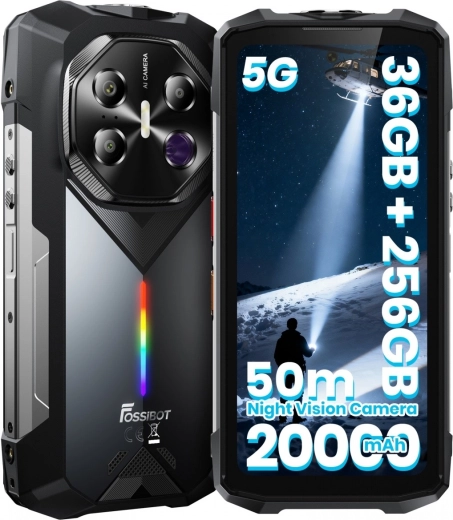 Chytrý telefón Fossibot F113 sivý
