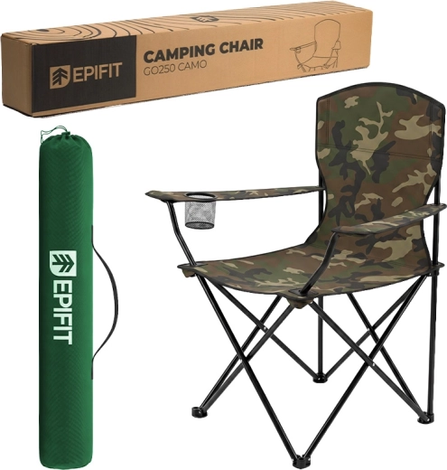 Turistická kempingová stolička GO250 camo