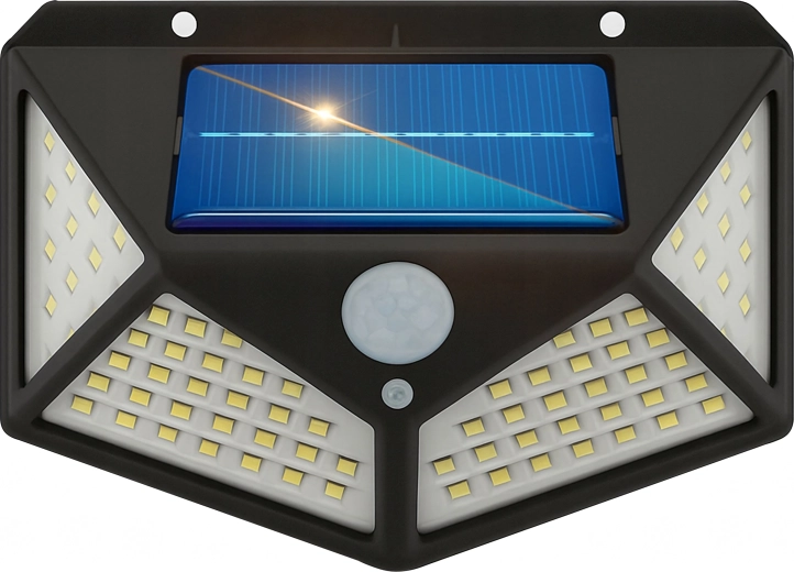 Širokouhlé osvetlenie so 100 LED