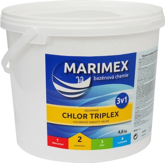 Marimex Chlor Triplex pomaly rozpustné tablety 4,6 kg