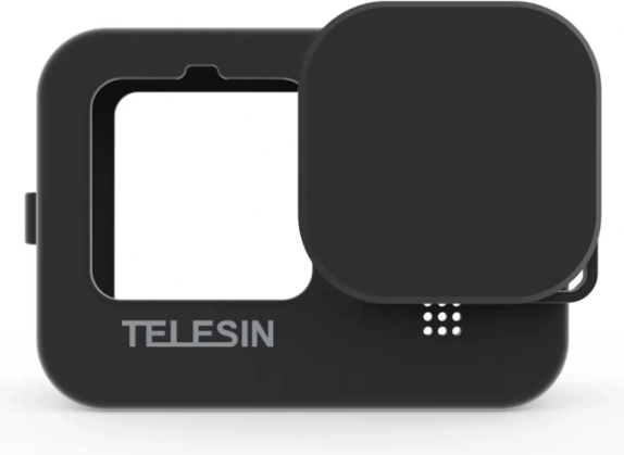 Silikónové puzdro pre GoPro Hero 9, 10, 11, 12 čierne