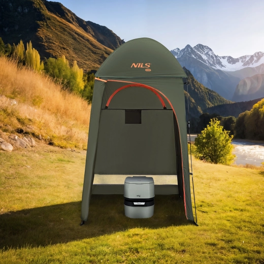 Súkromie a priestor na sprchu, prezlečenie aj WC