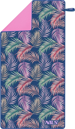 Rýchloschnúci mikrovláknový uterák NILS Camp Jungle 160 × 80 cm