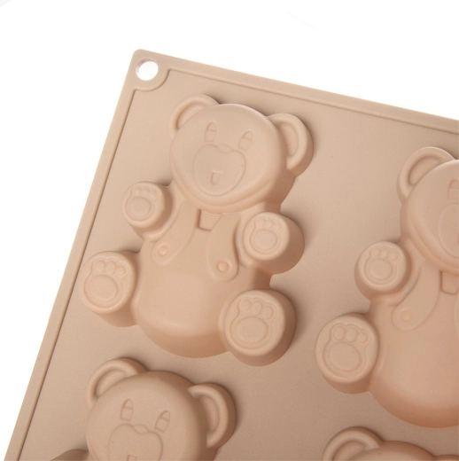 Detailný tvar medvedíkov pre efektné dezerty