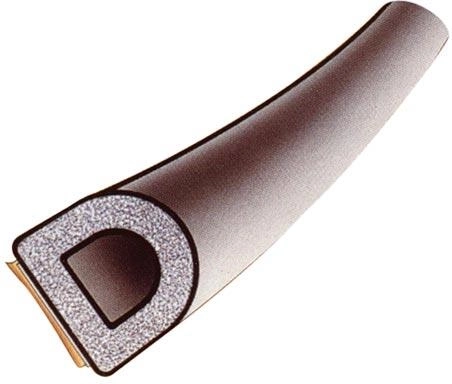 Tesnenie okenné EPDM D 9 × 8 mm, biele, 6 m