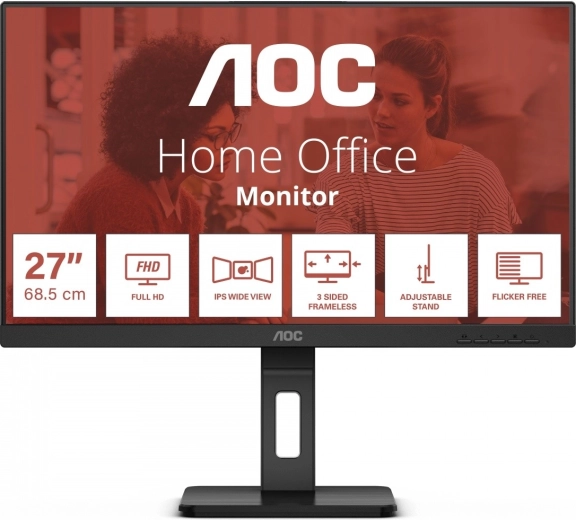 Monitor AOC 24 palcov IPS HDMI DP Pivot reproduktory