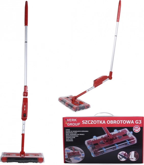 Akkumulátorová ručná kefa Kaśka