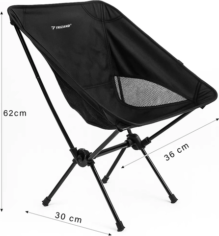 Kompaktná skladacia stolička na cesty