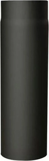 Dymová rúra s otvorom 180 mm, dĺžka 250 mm, oceľ 1,5 mm, čierna
