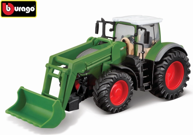 Bburago traktor Fendt 1050 Vario s prednou lyžicou