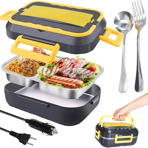 Elektrický vyhrievaný lunchbox na cesty