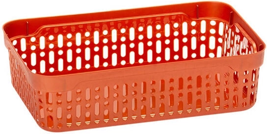 Organizačný košík MORSETTA 22 × 14,5 × 6 cm – plastový, mix farieb