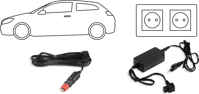 Duálne napájanie do auta aj zo siete