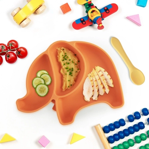 Tri oddelené priehradky pre pestré porcie