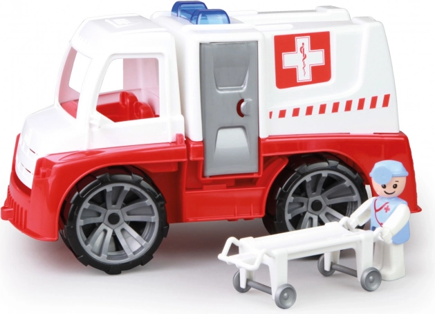 Sanitka LENA TRUXX s figúrkou a nosidlami 29 cm