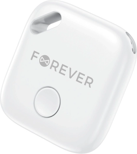 Forever FT-100 biely Bluetooth lokátor s podporou Apple Find My