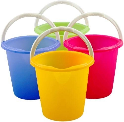 Vedro s výlevkou 10 l – mix farieb