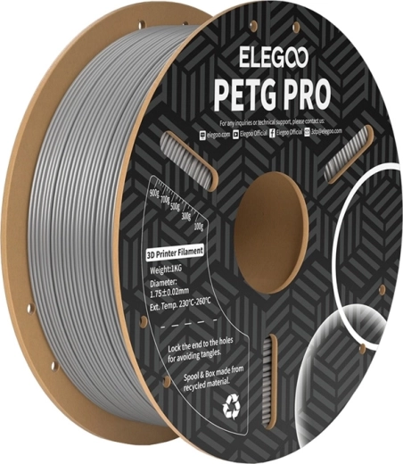 Filament ELEGOO PETG Pro sivý 1,75 mm 1 kg