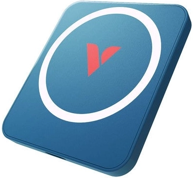 Externý SSD disk Verbatim SnapBack Magnetic 1 TB modrý