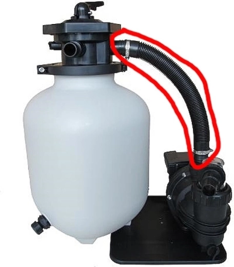 Prepojovacia hadica 58 cm pre filtráciu Prostar Profi 8