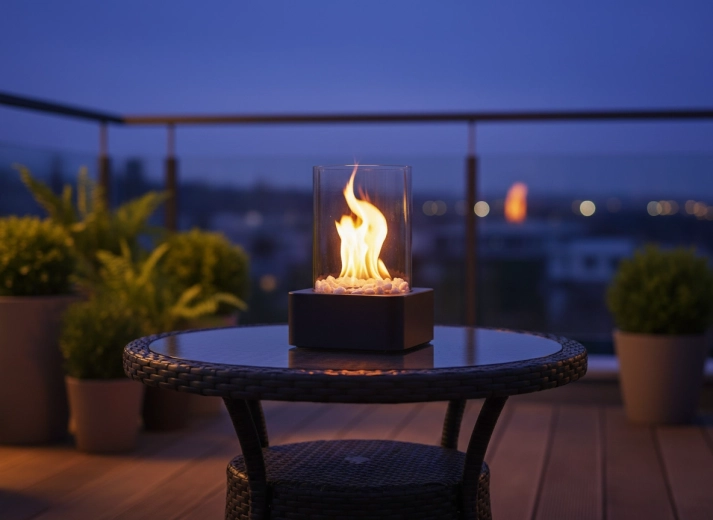 Bezpečné sklenené tienenie a stabilná základňa