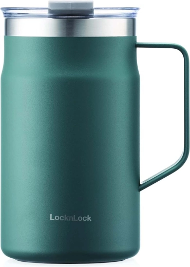 Termohrnček Metro 600 ml tmavozelený