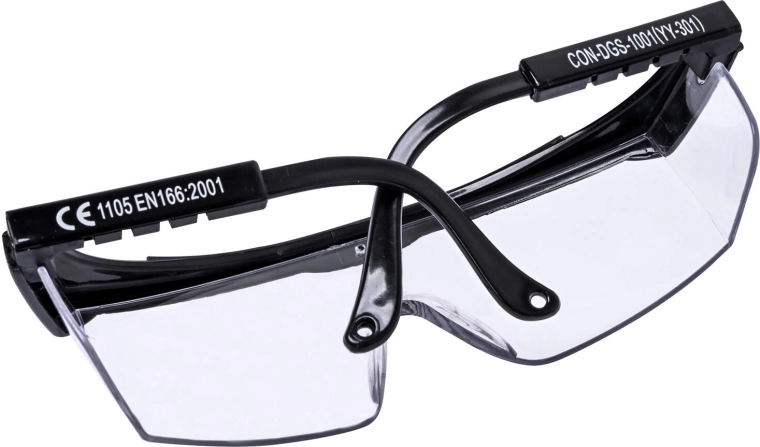 Celoplošná číra ochrana s bočnými štítmi