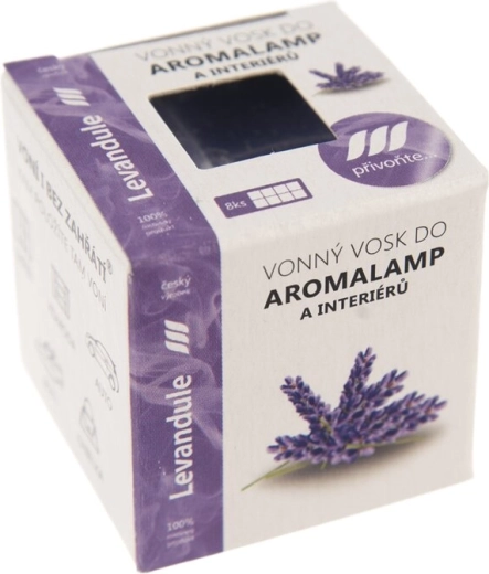 Vonné voskové kocky levanduľa 8 ks (30 g)
