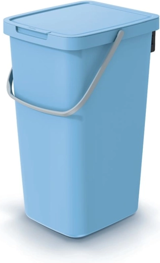 Odpadkový kôš Systema Q Collect 25 l svetlomodrý