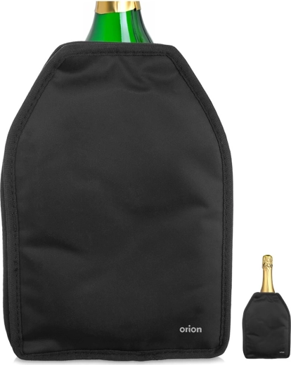 Chladiaci návlek na fľašu 23 cm, čierny
