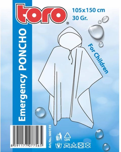 Detské pončo pláštenka TORO