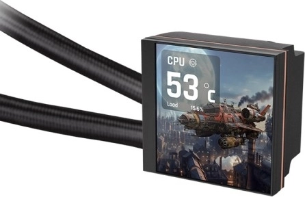 Veľký 3,95" LCD displej na monitoring aj štýl
