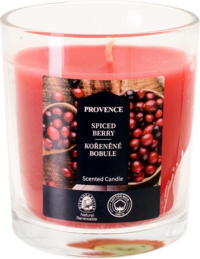 Vonná sviečka v skle Korenisté bobule 7 × 8 cm