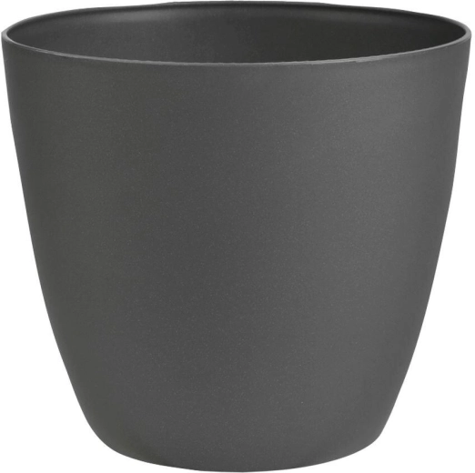 Obal na kvetináč ELLA antracitový matný 13 cm
