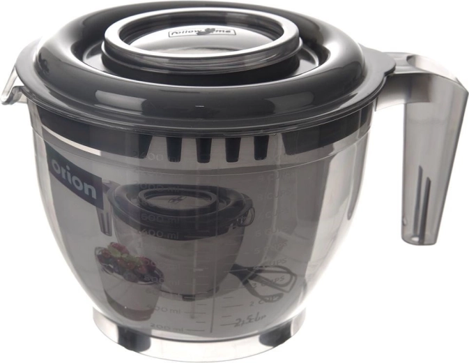 Dielované veko pre čisté miešanie