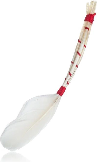 Mašľovačka z husieho peria 19 cm