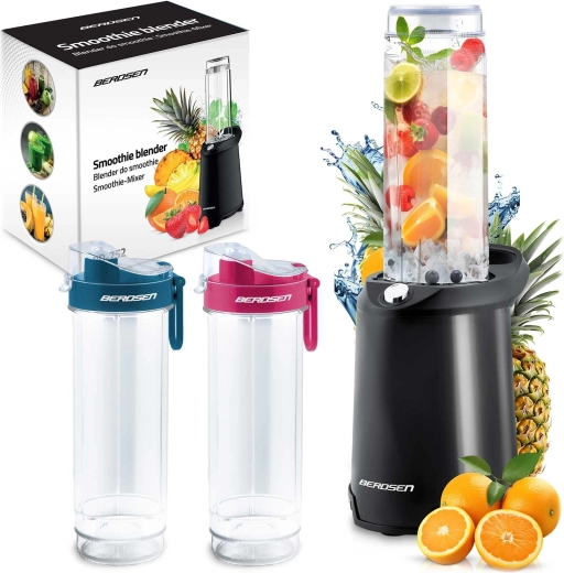 Smoothie mixér BERDSEN BD-752 s fľašami 0,57 l