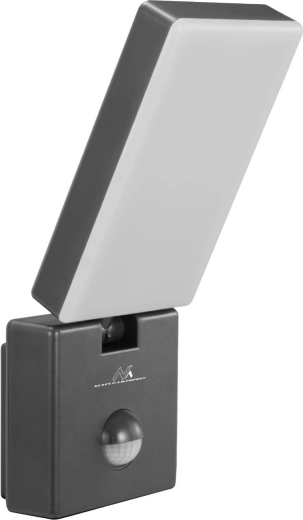 LED nástenné svietidlo s PIR senzorom 10 W, IP65, 4000 K – Maclean