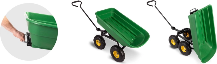 Vyklápacia korba pre rýchle vysypanie