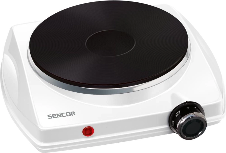 Sencor elektrický jednoplatničkový varič SCP 1503WH-EUE4