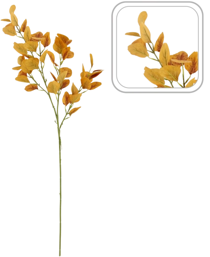 Umelá jesenná vetvička jablone 95 cm