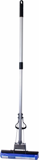 Žmýkací mop s hubkou a teleskopickou tyčou 125 cm BRILANZ