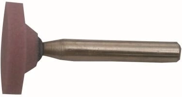 Brúsne teliesko so stopkou 25 × 4 mm, zrno 80
